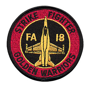 U.S.NAVY �������ɥ���ѥå�/VFA-87 ��GOLDEN WARRIERS�� F/A-18 HORNET