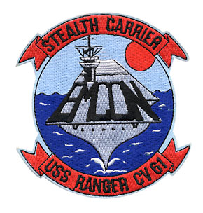 U.S.NAVY �������ɥ���ѥå�/CV-61 USS RANGER ��STEALTH CARRIER��