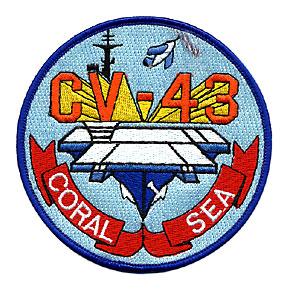 U.S.NAVY �������ɥ���ѥå�/CV-43 USS CORAL SEA