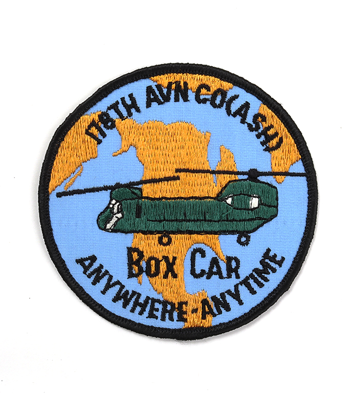 U.S.ARMY �������ɥ���ѥå�/178th Aviation Company /BOX CAR ANYWHERE ANYTIME