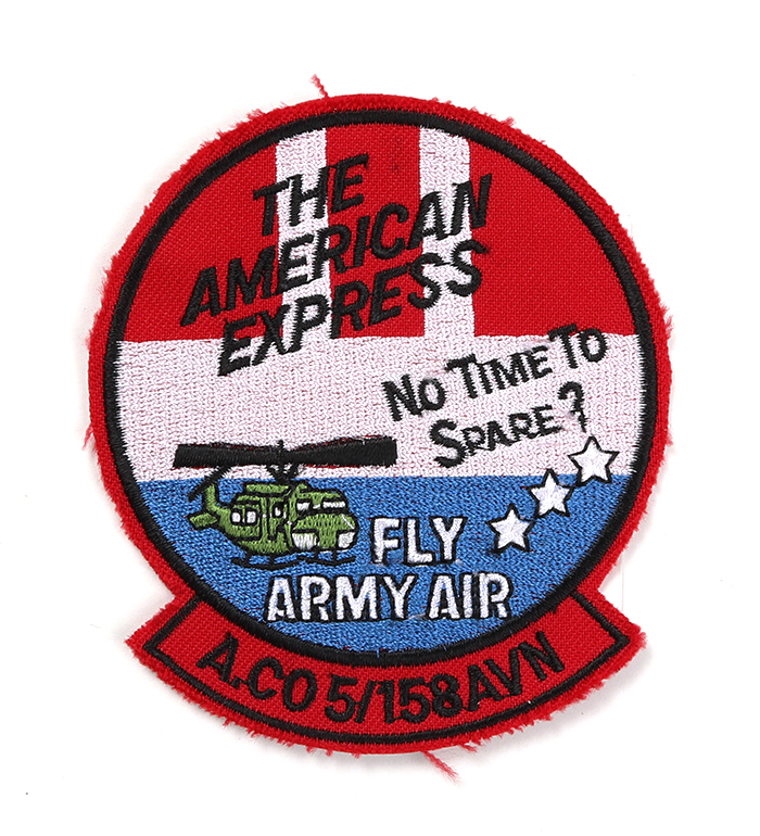 U.S.ARMY ɥѥå/A Company 5th Battalion 158th Aviation Regiment THE AMERICAN EXPRESS