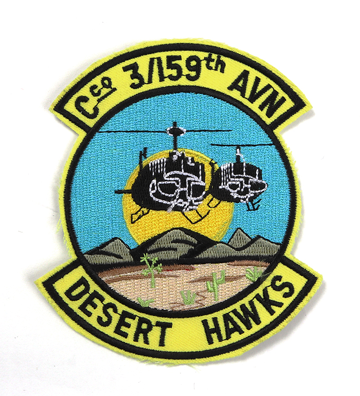 U.S.ARMY ɥѥå/C Company 3rd battalion 159th aviation/DESERT HAWKS