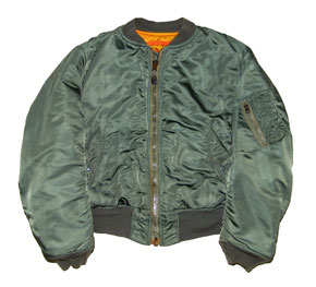 US MA-1 �ե饤�ȥ��㥱�åȡ�MIL-J-8279E