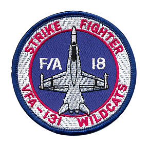 U.S.NAVY �������ɥ���ѥå�/VFA-131 ��WILDCATS�� F/A-18 HORNET