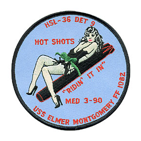 U.S.NAVY �������ɥ���ѥå�/HSL-36 DET 9 MEDITERRANEAN CRUISE 1990