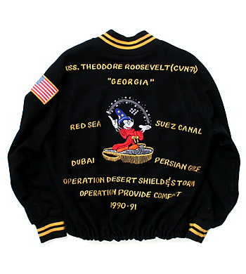 US NAVY(�Ƴ���) 90's(�Ѵ����) USS. THEODORE ROOSEVELT(CVN-71)�������ࡦ���㥱�å�/��������L����/��ʪ���˾�