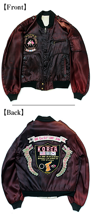 US ARMY (��Φ��) 50's ���ƥ󡦥������ॸ�㥱�å�/HQ Co 51st SIG BN/��ʪ���˾�