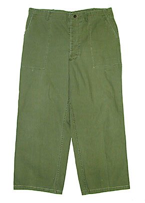 US NAVY WWII HBT トラウザーズ/実物・極上