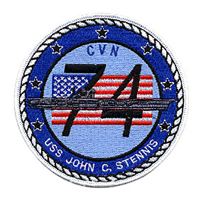 U.S.NAVY �������ɥ���ѥå�/CVN-74 USS JHON C. STENNIS