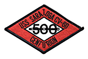 U.S.NAVY �������ɥ���ѥå�/CV-60 USS SARATOGA 500 CENTURION