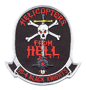 U.S.NAVY �������ɥ���ѥå�/HS-4 ��BLACK KNIGHTS��