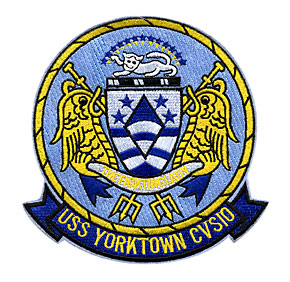 U.S.NAVY �������ɥ���ѥå�/CVS-10 USS YORKTOWN