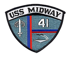 U.S.NAVY �������ɥ���ѥå�/CV-41 USS MIDWAY