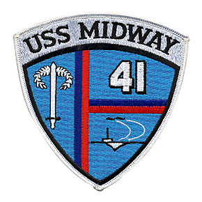 U.S.NAVY �������ɥ���ѥå�/CV-41 USS MIDWAY