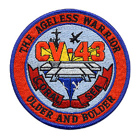 U.S.NAVY �������ɥ���ѥå�/CV-43 USS CORAL SEA