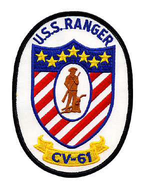 U.S.NAVY �������ɥ���ѥå�/CV-61 USS RANGER