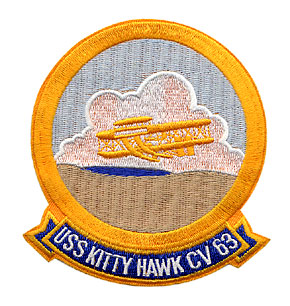 U.S.NAVY �������ɥ���ѥå�/CV-63 USS KITTY HAWK