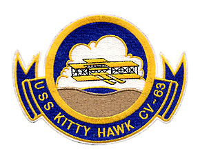 U.S.NAVY �������ɥ���ѥå�/CV-63 USS KITTY HAWK
