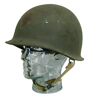 US WWII ARMY M-1 ヘルメットセット/実物・良の上