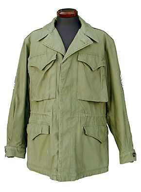 US WWII M-43 �ե�����ɥ��㥱�å�/MSG�����֥����դ�/��ʪ���ɤξ�