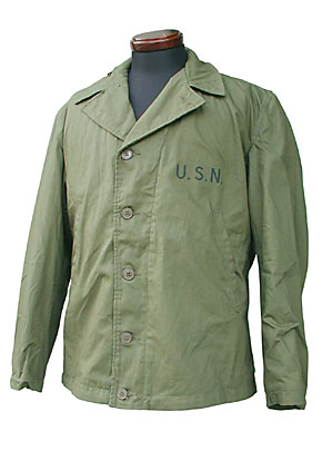 USN WWII M-41 フィールドジャケット/カッタータグ付/実物・未使用