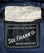 ★１９４０年代＊アメリカ軍＊陸軍航空隊＊将校用＊オーダーメイド制服（実物） ☆1940年代＊アメリカ軍＊陸軍航空隊＊将校用＊オーダーメイド制服