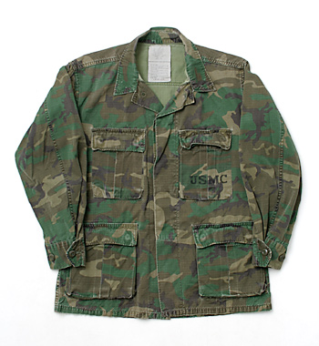 USMC(�Ƴ�ʼ��) 80's �꡼�ե��⡦���㥱�å�/ R/S���� /DLA80ǯ/��������S-S/��ʪ���ɤξ�