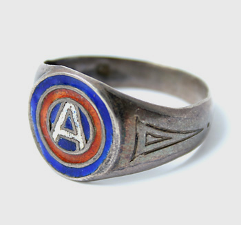 US ARMY(��Φ��) WWII 3rd ARMY(��3��) �ߥ꥿�꡼�����/��ʪ���˾�