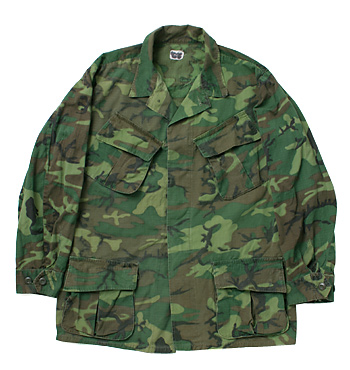 US(Ʒ) NAM(60's) ERDL ꡼꡼ե⡦㥱å/ R/S /DSA69ǯ/M-R/ʪ˾