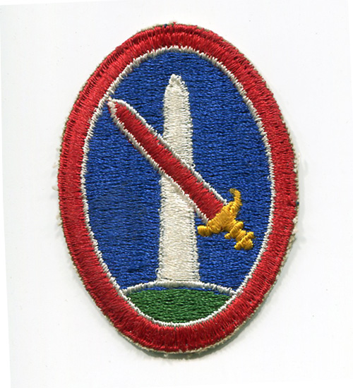 WWII - 50s ƷʪѥåMilitary Dist. Of Washington/˾