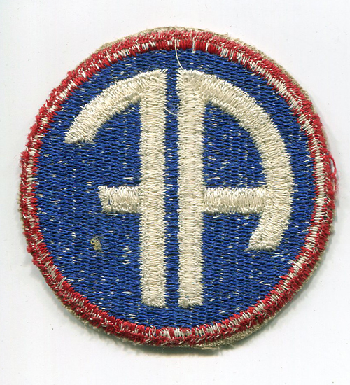 WWII - 50s 米軍実物肩パッチ、Allied Forces H.Q.(連合軍司令部)/極上