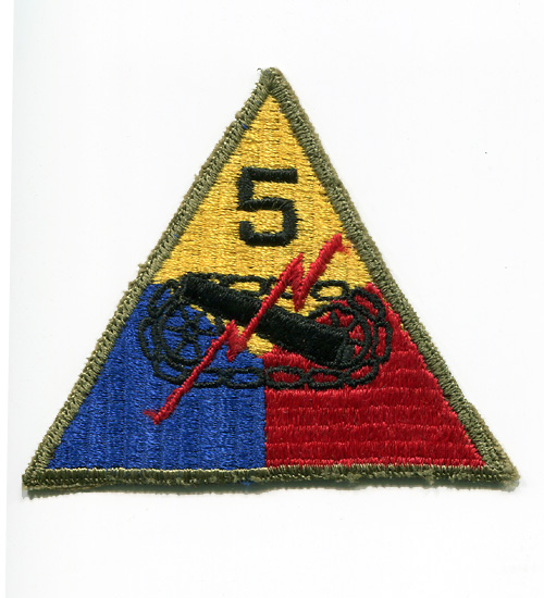 WWII - 50s Ʒʪѥå5th Armored Div.(5û)/˾