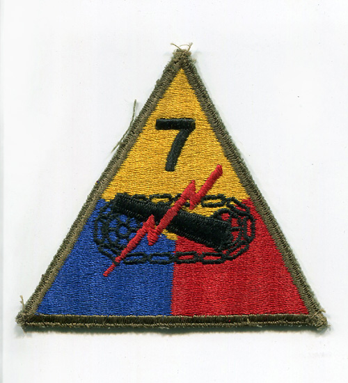 WWII - 50s Ʒʪѥå7th Armored Div.(7û)/˾