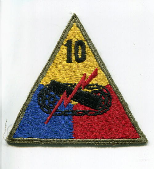 WWII - 50s Ʒʪѥå10th Armored Div.(10û)/˾