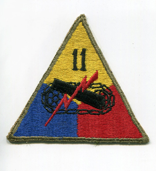 WWII - 50s Ʒʪѥå11th Armored Div.(11û)/˾
