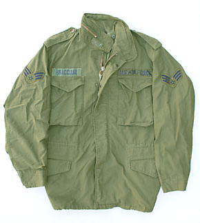 US(�Ʒ�) M65 �ե�����ɥ��㥱�åȡ�3rd Model/�֥饹���åѡ�/��ʪ���ɤξ�