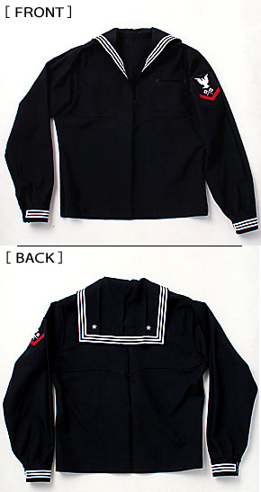 US NAVY �����顼���ȥåס�Dress Type/�����롦������/RATE����/SPO 03ǯ/��������44R/��ʪ���˾�