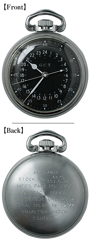 USAF(�ƶ���) 50's AN-5740-1 HAMILTON �ޥ����� �ʥӥ�������� 24H �ݥ��å� �����å�/��ʪ��ư��Ķ����