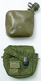 US(米軍) NAM戦 2QTキャンティーン・セット(本体、カバー)/本体1967年