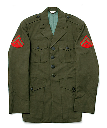 USMC(�Ƴ�ʼ��) 70's ʼ/���δ� �ɥ쥹���㥱�å� GREEN SHADE 2241/DSA-77ǯ/��������37R/��ʪ���˾�