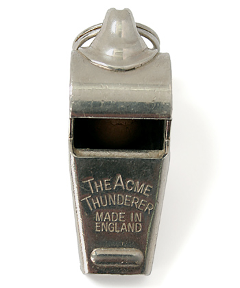 US AAF(米陸軍航空隊) WWII ミリタリー・ホイッスル(ブラス製)/本体