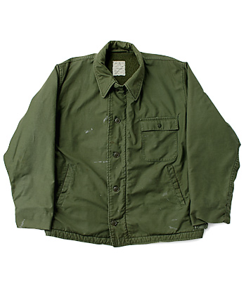 US NAVY(�Ƴ���) A2 �ǥå����㥱�å�(���ƥ󥷥�����)/DLA-83ǯ/��������XL/��ʪ���ɤξ�