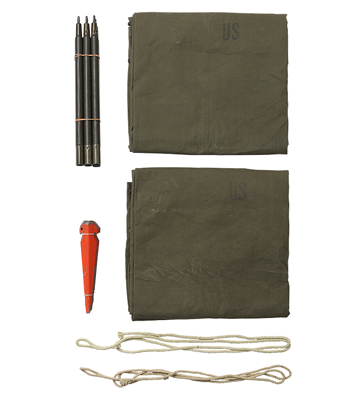 US(�Ʒ�) �����륿���ϡ��եƥ�ȡ�Pup Tent(�ѥåץƥ��)�� 2���å�(�ƥ�Ȱ�ĥʬ)/DLA-83/��ʪ��̤����