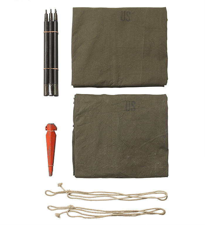 US(�Ʒ�) �����륿���ϡ��եƥ�ȡ�Pup Tent(�ѥåץƥ��)�� 2���å�(�ƥ�Ȱ�ĥʬ)/DLA-83/��̤���ѡ�̤����