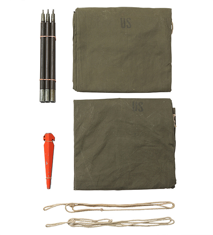 US(�Ʒ�) �����륿���ϡ��եƥ�ȡ�Pup Tent(�ѥåץƥ��)�� 2���å�(�ƥ�Ȱ�ĥʬ)/DLA-83/�˾��̤����
