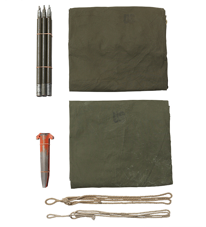 US(�Ʒ�) �����륿���ϡ��եƥ�ȡ�Pup Tent(�ѥåץƥ��)�� 2���å�(�ƥ�Ȱ�ĥʬ)/90��91ǯ/��ʪ��̤����