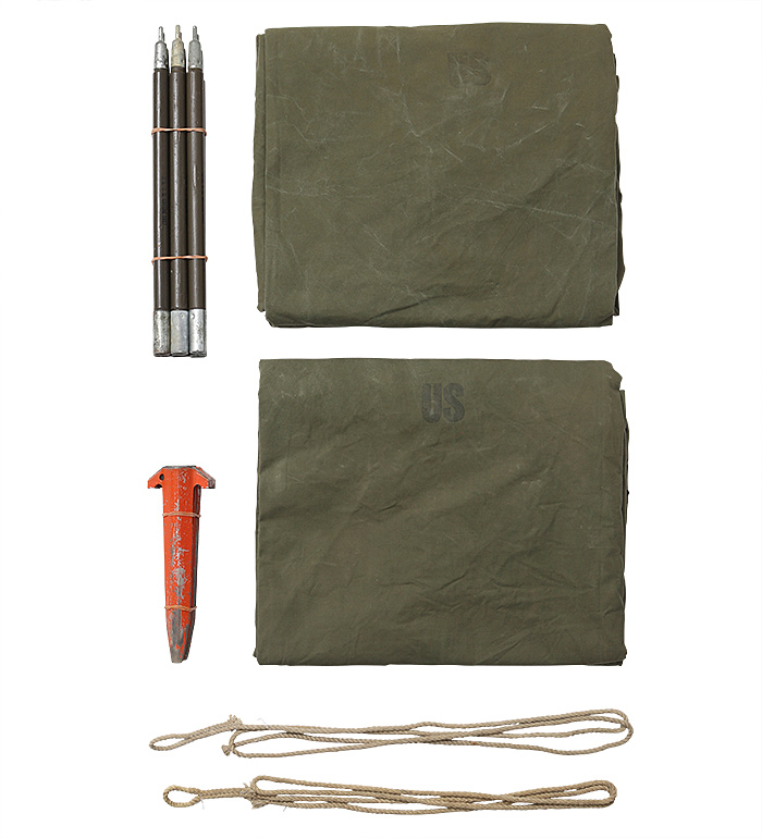US(�Ʒ�) �����륿���ϡ��եƥ�ȡ�Pup Tent(�ѥåץƥ��)�� 2���å�(�ƥ�Ȱ�ĥʬ)/DLA-91/�˾����̤����
