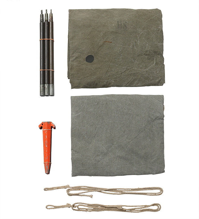 US(�Ʒ�) �����륿���ϡ��եƥ�ȡ�Pup Tent(�ѥåץƥ��)�� 2���å�(�ƥ�Ȱ�ĥʬ)/83��86ǯ/��ʪ���˾�