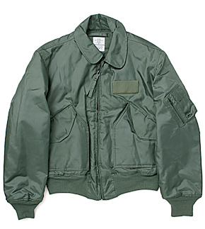 US(米軍) CWU-45/P フライトジャケット/MIL-J-83388E/ALPHA INDUSTRIES