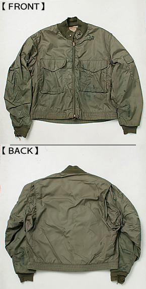 US NAVY(Ƴ) 50's WEP(G-8) ե饤ȡ㥱å/MIL-S-18342A(AER)/AVIATORS CLOTHING/46L/ʪɤξ